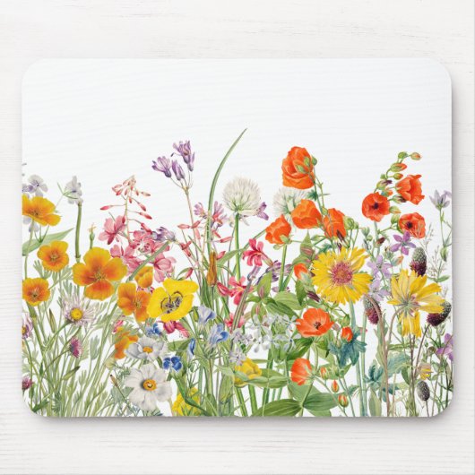Wildblumen Mousepad (Vorne)