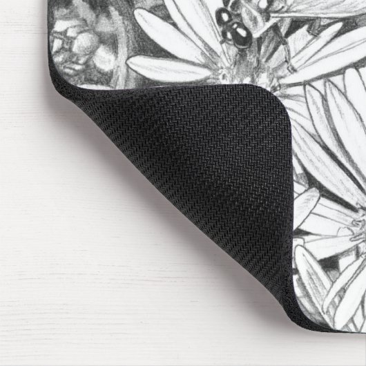 Wildblumen Mousepad Blume Art Computerdekoration (Ecke)