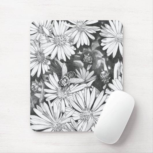 Wildblumen Mousepad Blume Art Computerdekoration (Mit Mouse)