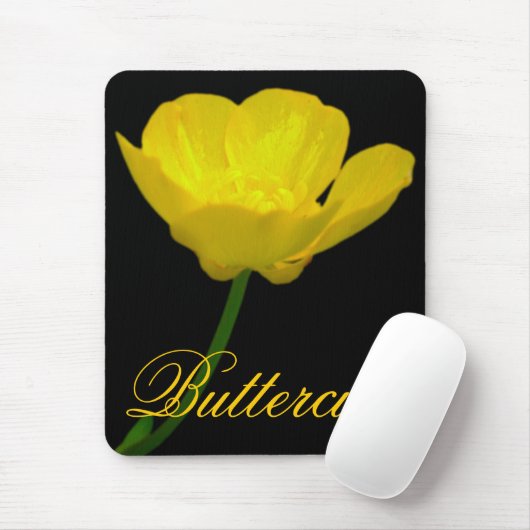 Wildblumen Mousepad Buttercup Computergeschenke (Mit Mouse)
