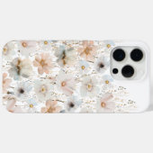Wildblumen-Muster Case-Mate iPhone Hülle (Rückseite (Horizontal))
