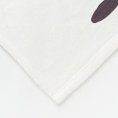 Wildblumen-Muster Kuscheldecke Fleecedecke (Ecke)