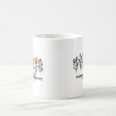 Wildblumen Mütter Tag Geschenk Kaffee Tasse (Mittel)