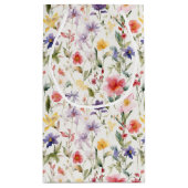 Wildblumen Muttertag Kleine Geschenktüte (Rückseite)