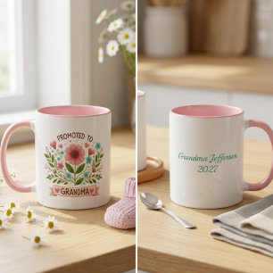Wildblumen-Muttertags-Cottagecore-Garten Tasse
