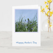 Wildblumen Muttertagskarte Karte (Gelbe Blume)