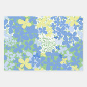 Wildblumen Nahtloses Muster. Geschenkpapier Set (Vorderseite)
