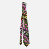 Wildblumen Neck Tie Krawatte (Rückseite)