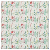 Wildblumen Niedliche Blume Stoff (Muster)