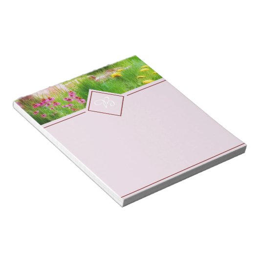 Wildblumen Notizblock (angewinkelt)