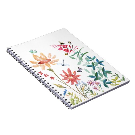 Wildblumen Notizblock (Rechte Seite)