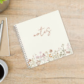 Wildblumen Notizblock