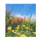 Wildblumen Notizblock (Vorderseite)