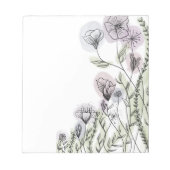 Wildblumen Notizblock (Vorderseite)