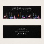 Wildblumen ・ Ohrläppchen-Anzeigetafel (Vorne & Hinten)