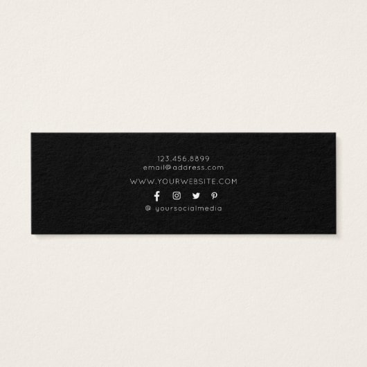 Wildblumen ・ Ohrläppchen-Anzeigetafel (Rückseite)