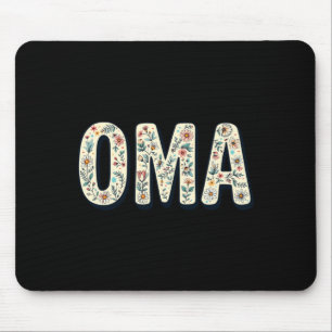 Wildblumen Oma floraler Muttertag Oma Langarm Mousepad