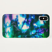 Wildblumen Oriental Goth Case-Mate iPhone Hülle (Rückseite (Horizontal))