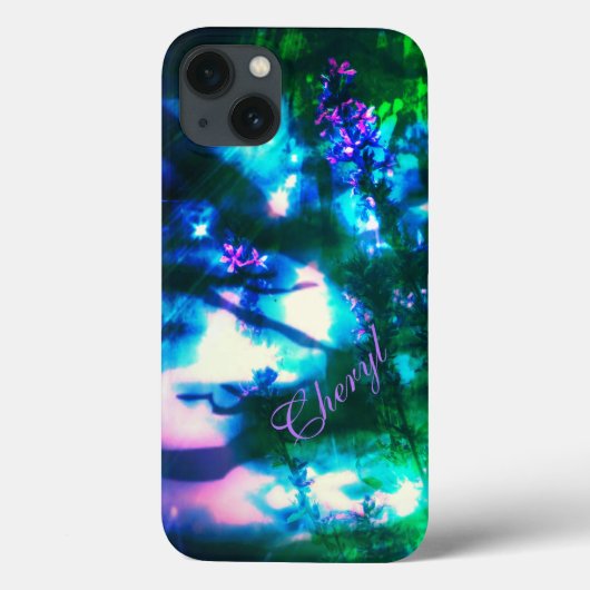 Wildblumen Oriental Goth iPhone 6 Fall Case-Mate iPhone Hülle (Rückseite)