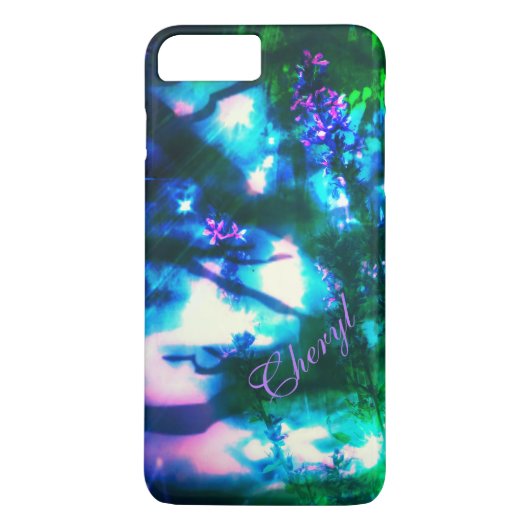 Wildblumen Oriental Goth iPhone 7 Fall Case-Mate iPhone Hülle (Rückseite)