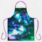 Wildblumen Orientale Kunst Schürze (Vorderseite)