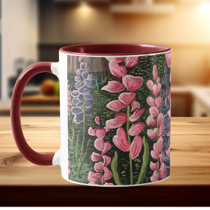Wildblumen Original Artwork-Tasse Tasse