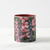 Wildblumen Original Artwork-Tasse Tasse (Zentrum)