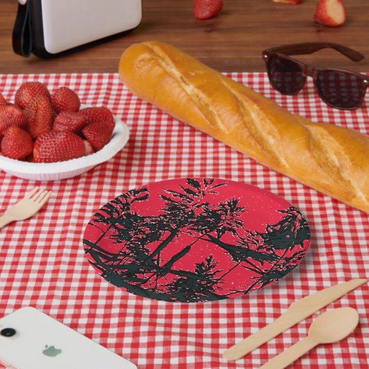 WILDBLUMEN PAPPTELLER (Picknick)