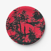 WILDBLUMEN PAPPTELLER (Vorderseite)