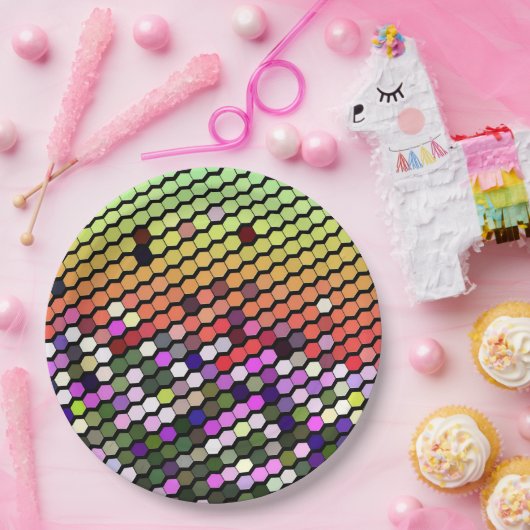 WILDBLUMEN PAPPTELLER (Party)