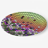 WILDBLUMEN PAPPTELLER (Schrägansicht)