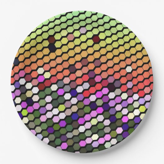 WILDBLUMEN PAPPTELLER (Vorderseite)