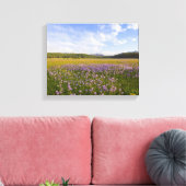 Wildblumen Penstemon Leinwanddruck (Insitu (Wohnzimmer))