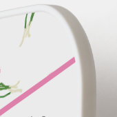 WILDBLUMEN Personalisiert Pickleball Schläger (Linke Seite)