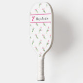 WILDBLUMEN Personalisiert Pickleball Schläger (Links)