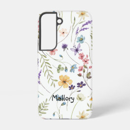 Wildblumen Personalisiert Samsung Galaxy Hülle
