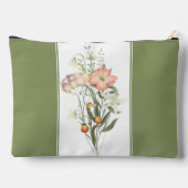 Wildblumen personalisiert zubehörtasche (Rückseite)
