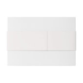 Wildblumen Petals Prosecco Brautparty Einladungsbanderole (Rückseitenbeispiel)