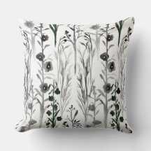 Wildblumen Pflanze Botanische Aquarellgras