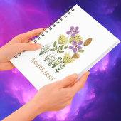Wildblumen phantastisch Grace Notizblock