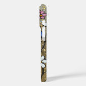 Wildblumen Pink White Gold Farbglas Illusion Case-Mate iPhone Hülle (Rückseite / Links)