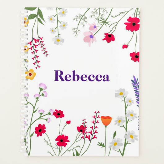 Wildblumen Planer (Vorderseite)