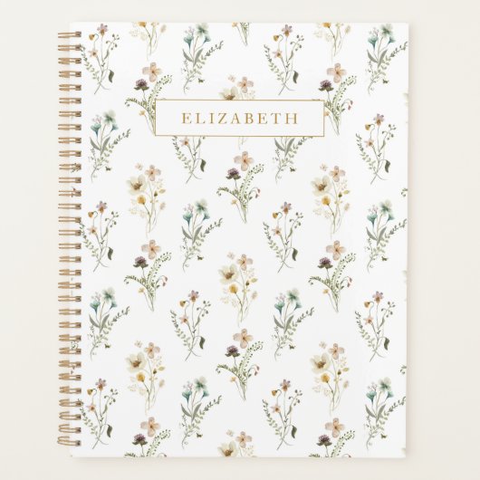 Wildblumen-Planer Planer (Vorderseite)