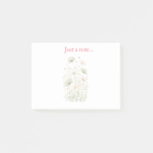 Wildblumen Post-it-Notizen Post-it Klebezettel