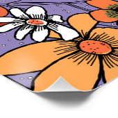 Wildblumen Poster (Ecke)