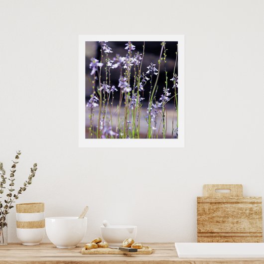 Wildblumen Poster (Küche)