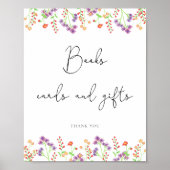 Wildblumen Poster (Vorne)