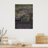 Wildblumen Poster (Küche)