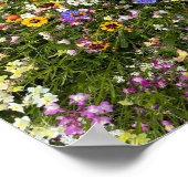 Wildblumen Poster (Ecke)