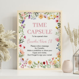 Wildblumen Poster